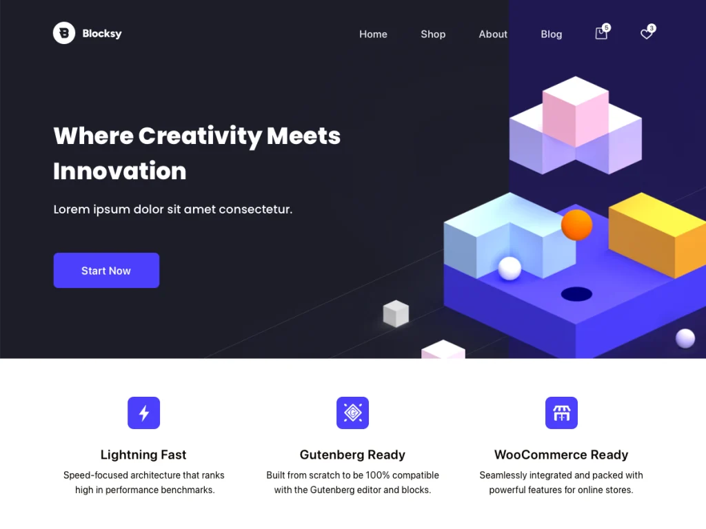 saibabc blocksy theme screenshot