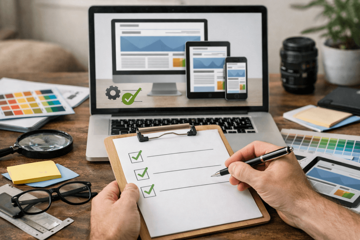 checklist kiểm thử theme, plugin và responsive styling