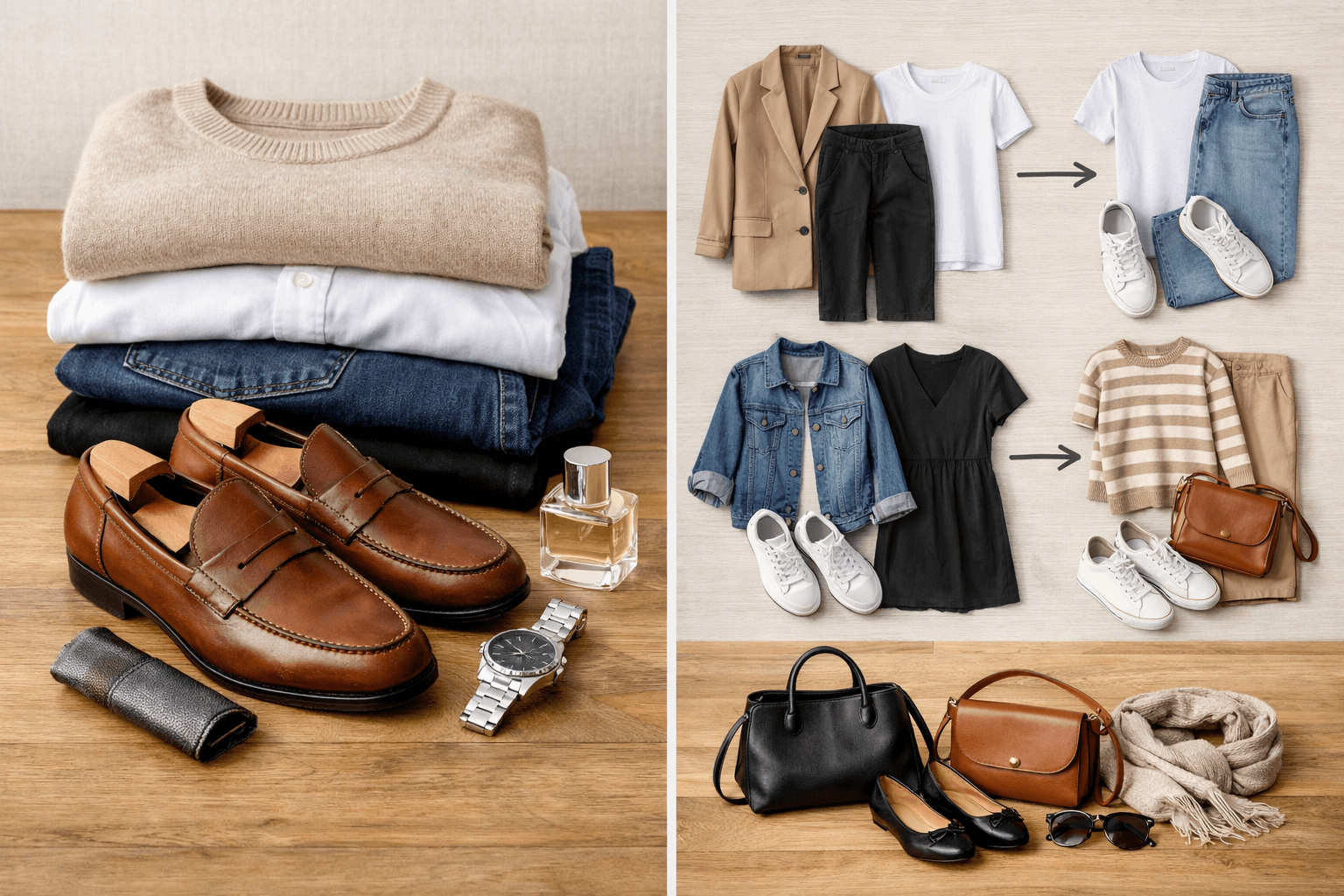 how to buy quality clothing and create versatile outfits