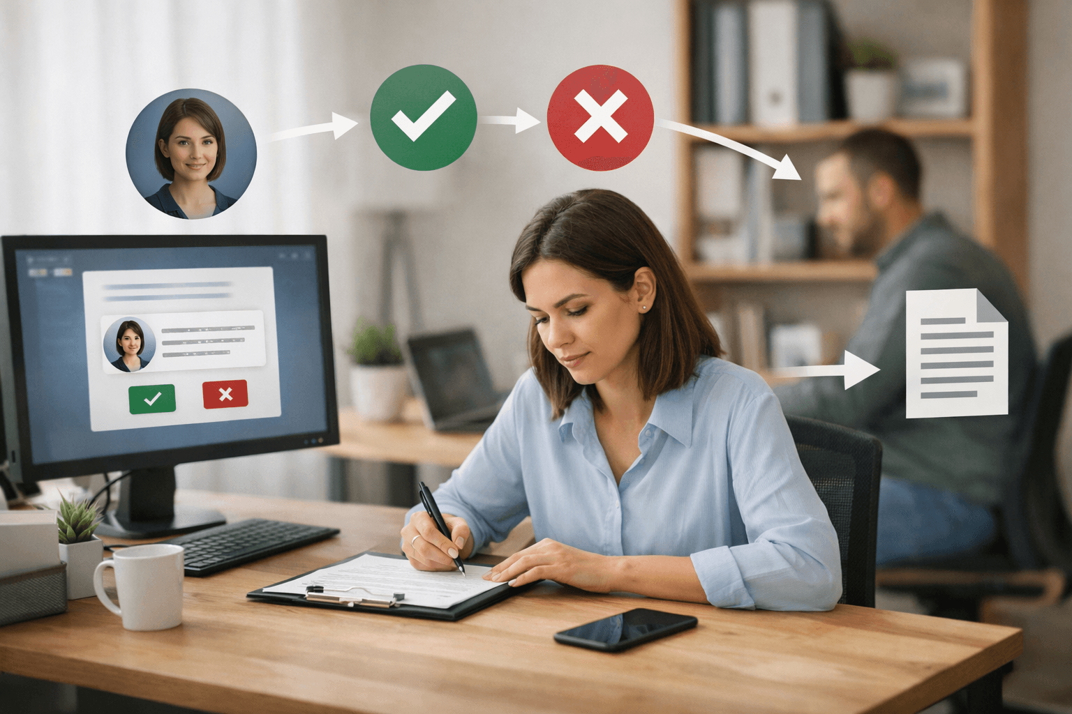 design a human-in-the-loop approval process