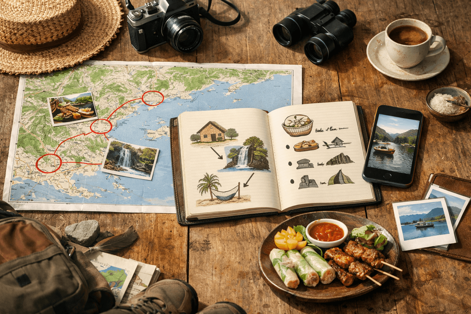 how to plan an itinerary with fewer destinations but more experiences