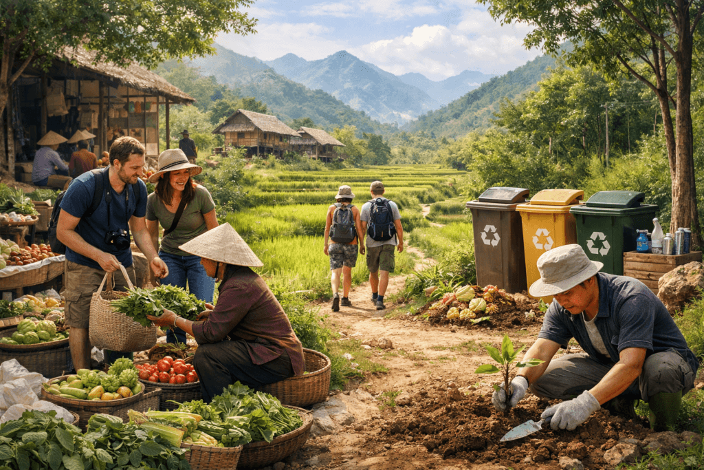 Nguyên tắc để lịch trình du lịch bền vững và tôn trọng địa phương