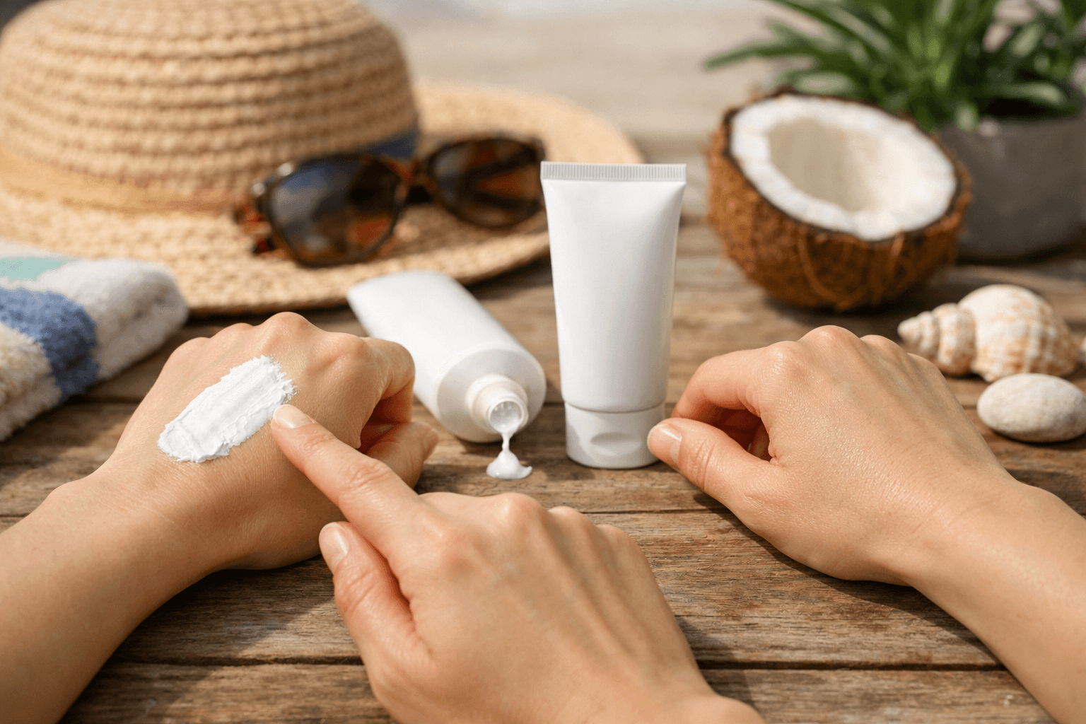 Cách chọn kem chống nắng khoáng không vệt trắng