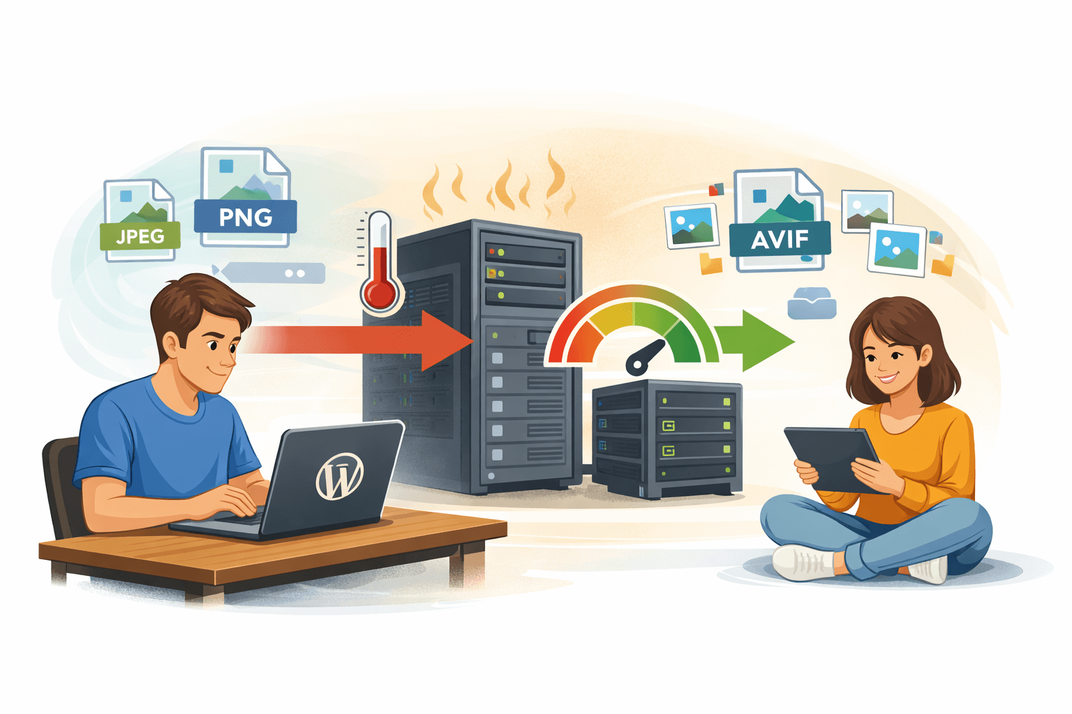 yuav txo php load li cas thaum upload duab hauv wordpress 7.1