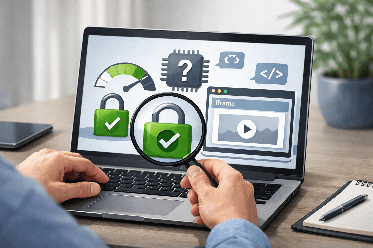 Kiểm tra HTTPS, khả năng hỗ trợ và iframe