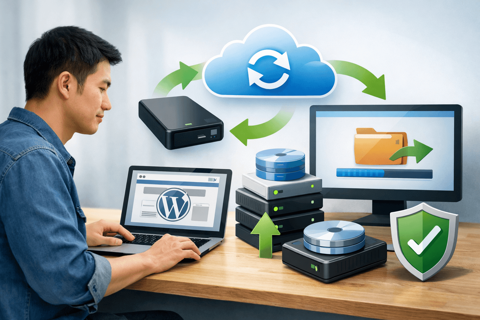 5. Thiết lập bản sao lưu có thể khôi phục
