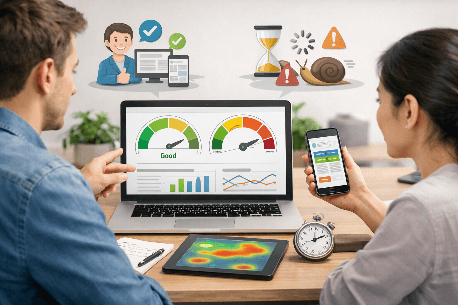 Check usability and performance without chasing one score