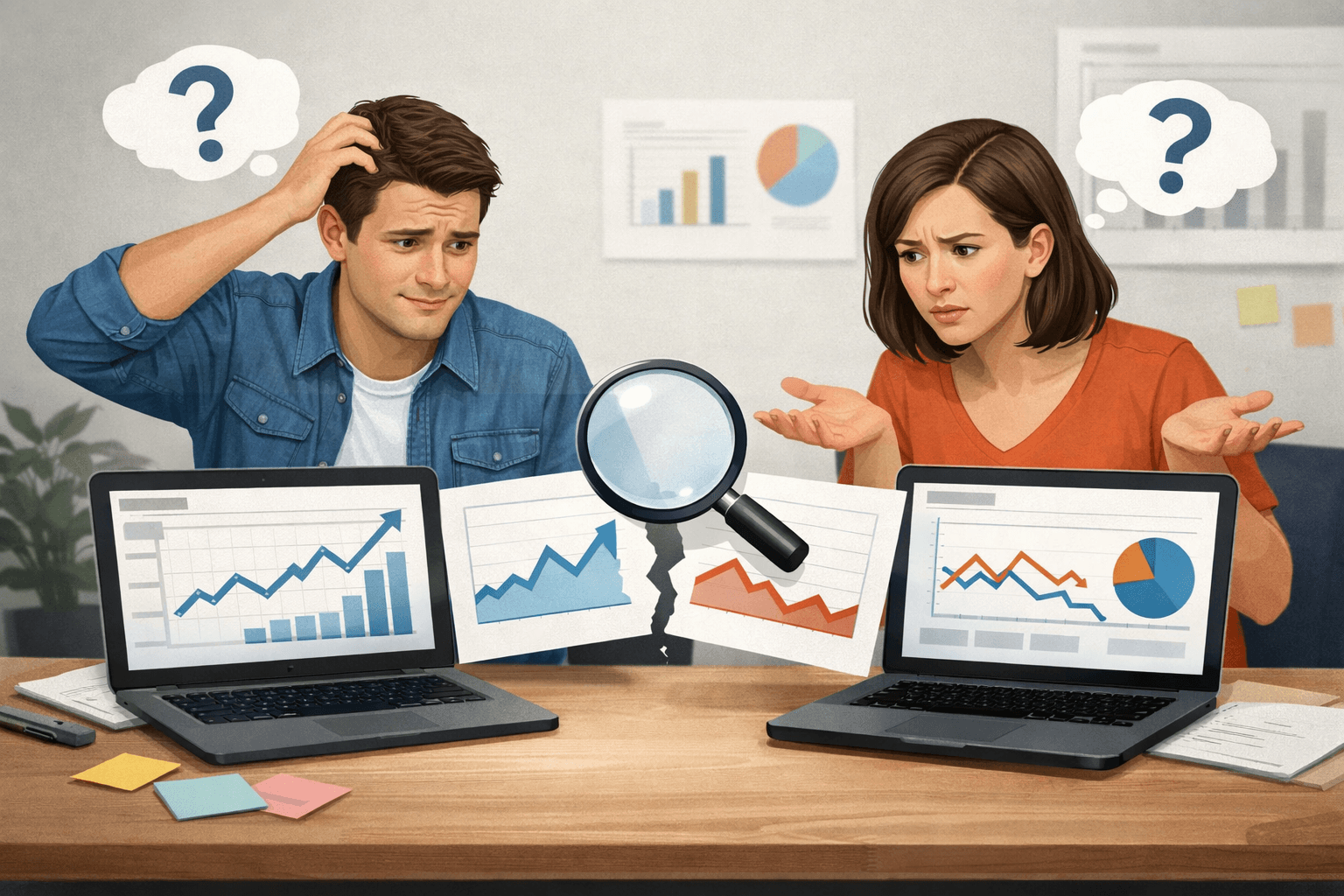 Why the data from the two tools often does not match