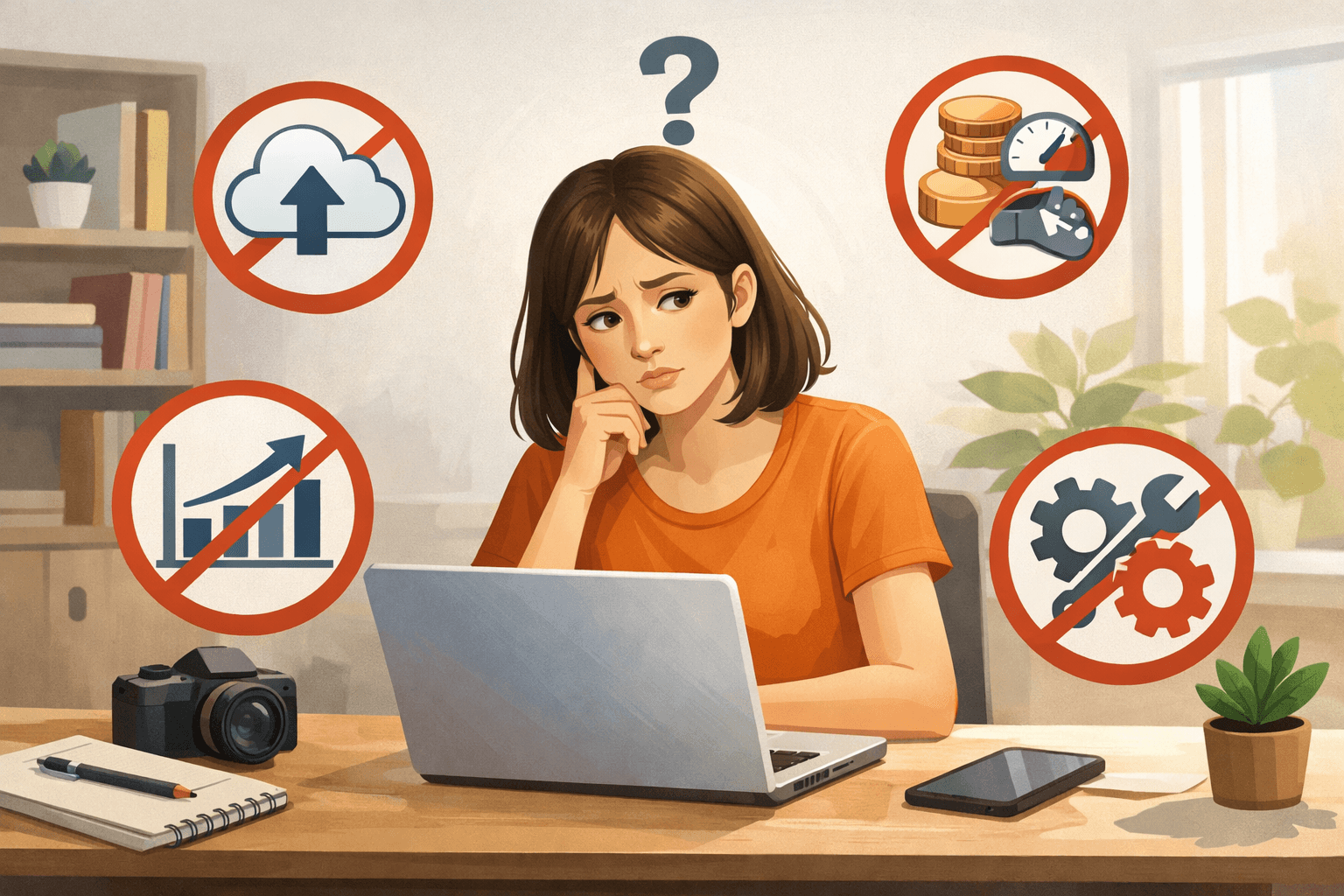 Những giới hạn cần biết trước khi chọn Blogger
