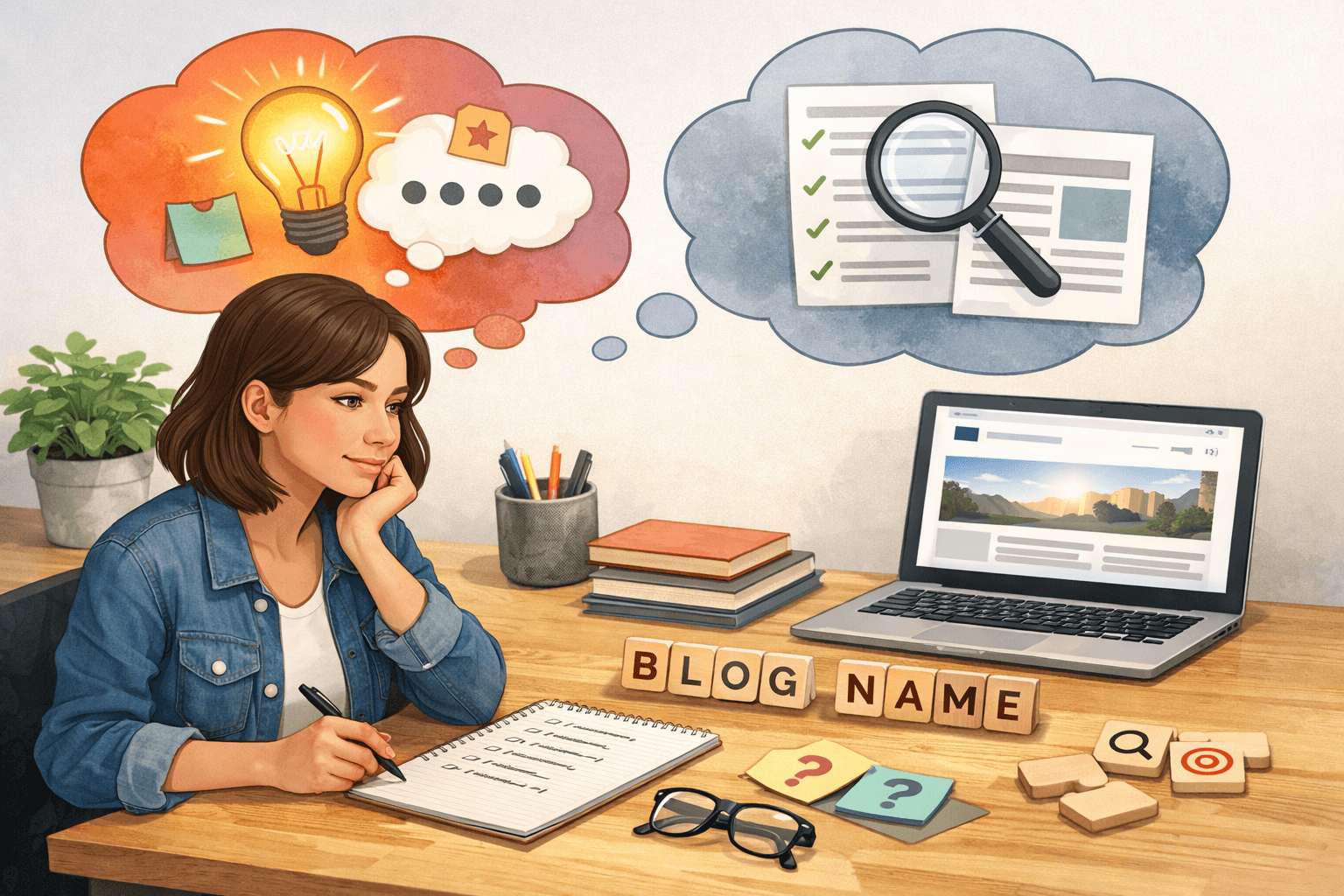 Naming your blog: make it memorable before adding keywords