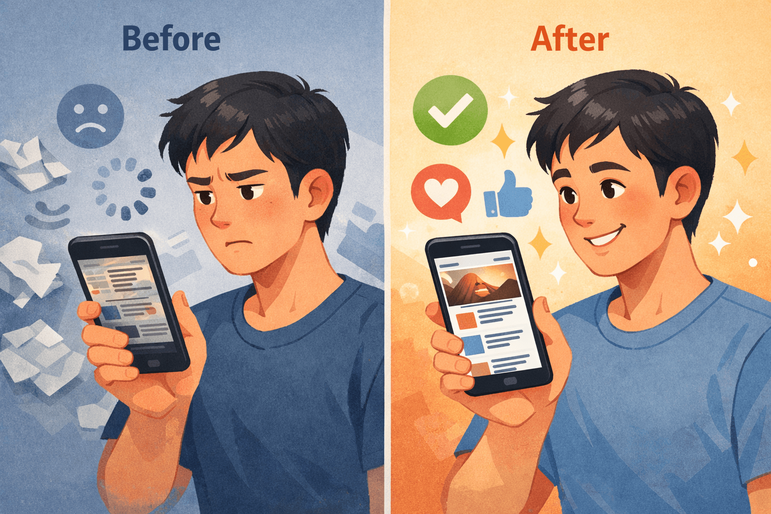 Recording the Before-and-After State