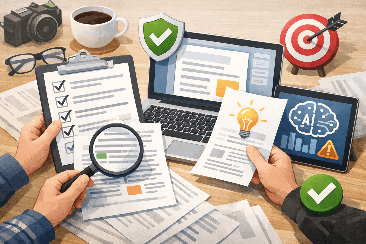 Checklist kiểm chứng trước khi viết và trước khi đăng