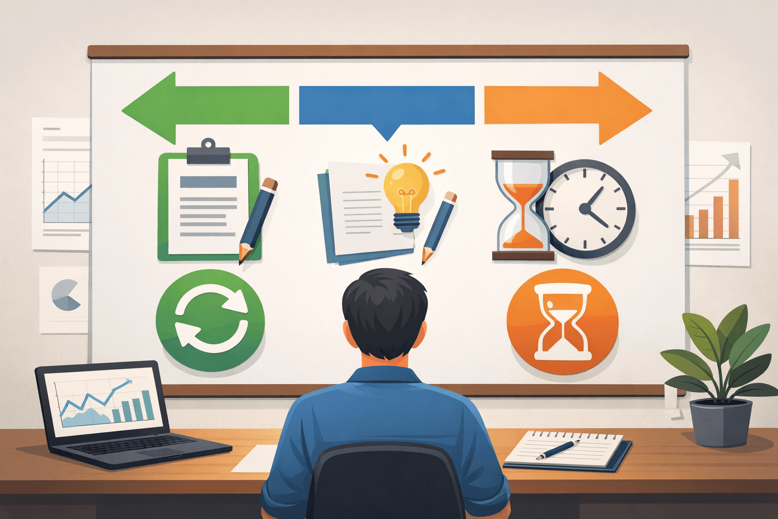 Decision framework: revise, write something new, or wait?