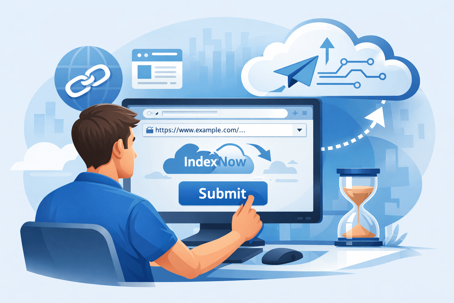 Gửi một URL bằng IndexNow