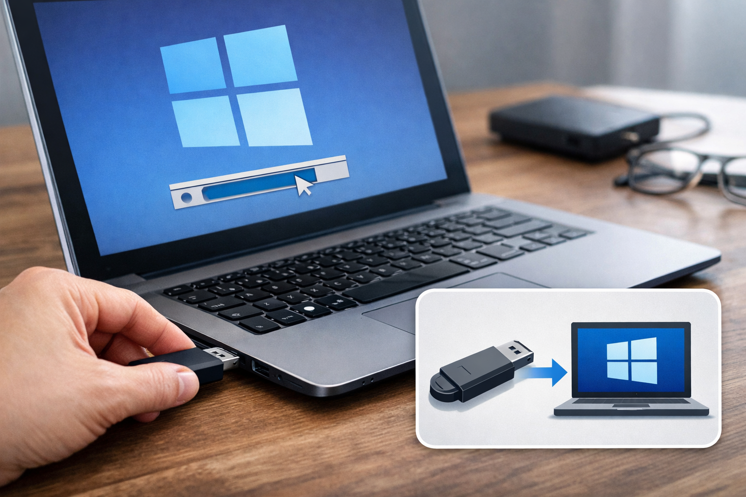 Cài Windows từ USB